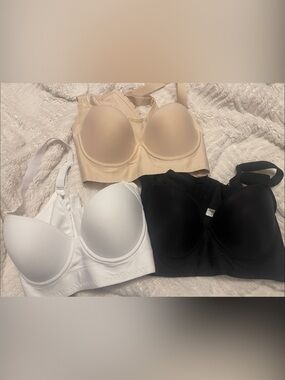 Everyday Smooth Nude Support Bra with Wide Band